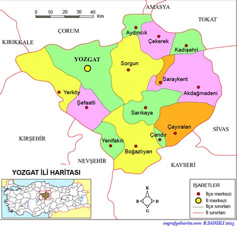 yozgat ilçeleri nüfusu